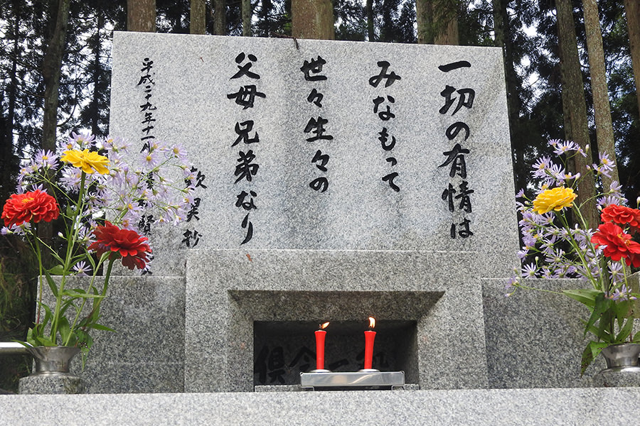 永代供養墓建立の願い